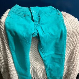 Stylish Turquoise Women Jeans